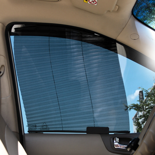 차량용 윈도우후크 햇빛가리개 / 접착식 차량커튼