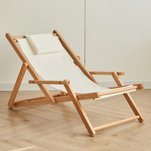 길이조절 느티나무 의자(화이트)