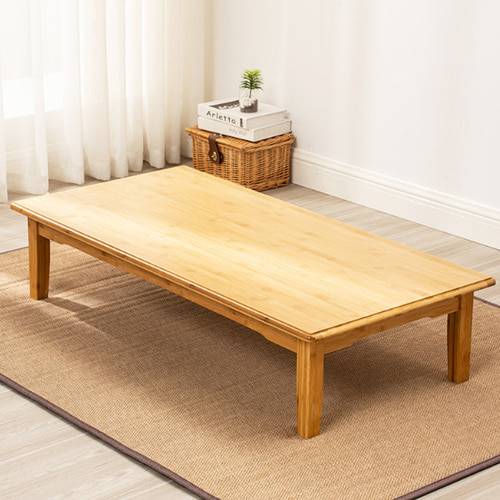 대나무 좌식 테이블 (120cm)