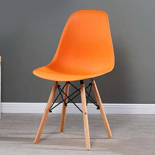 북유럽스타일 심플 디자인 의자 (오렌지) 인테리어