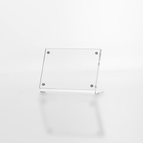 L자형 자석 아크릴 쇼케이스(9x6cm) 아크릴메뉴판