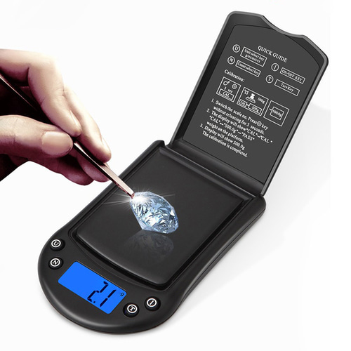웨이트 초정밀 포켓 전자저울(1kgx0.1g) 디지털저울