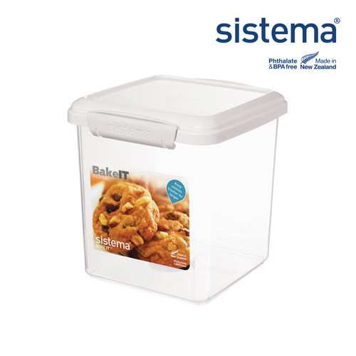 [시스테마] 베이크잇 쿠키 보관용기 2.35L 밀폐용기