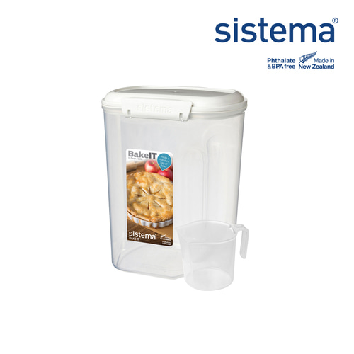 [시스테마] 베이크잇 보관용기(컵포함) 3.25L