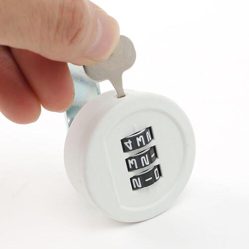 서랍잠금 비밀번호 자물쇠(20mm) 사물함자물쇠