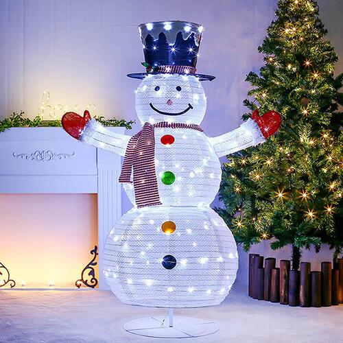 150cm LED 폴딩 헬로우 눈사람 대형 크리스마스장식