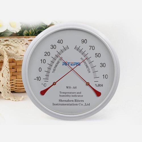 리터스 벽걸이 온도계 습도계(화이트) /온습도계 측정기