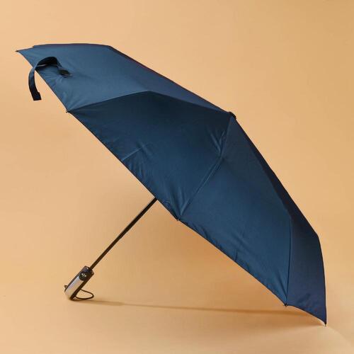 방풍 3단 완전자동 우산(10살대) (네이비)