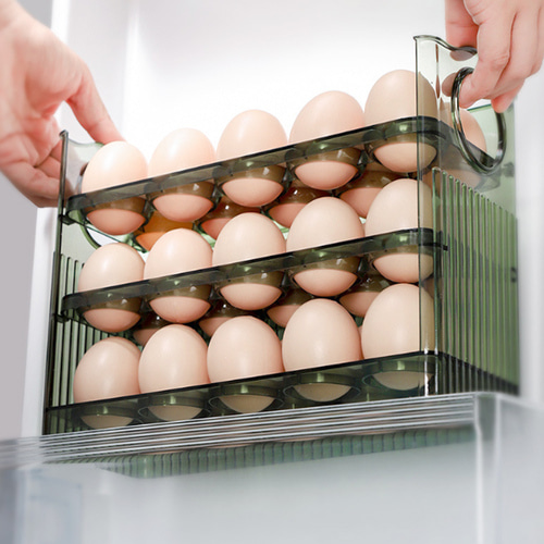 자동업 30구 계란케이스 투명 에그트레이