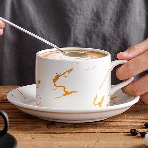 어반 마블 커피잔 세트(200ml) 도자기 커피잔