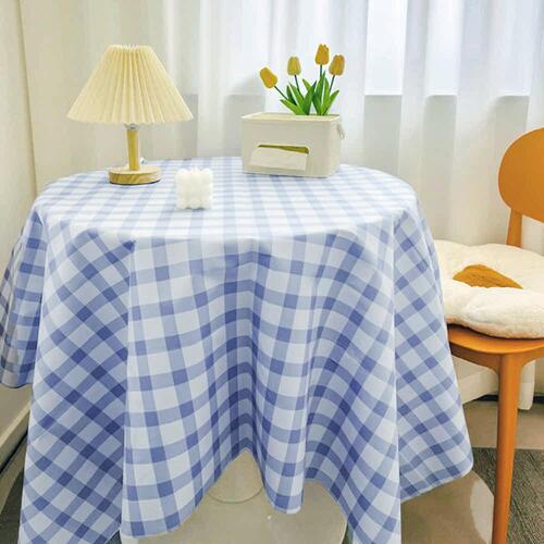 감성 클래식 식탁보(블루) 테이블보